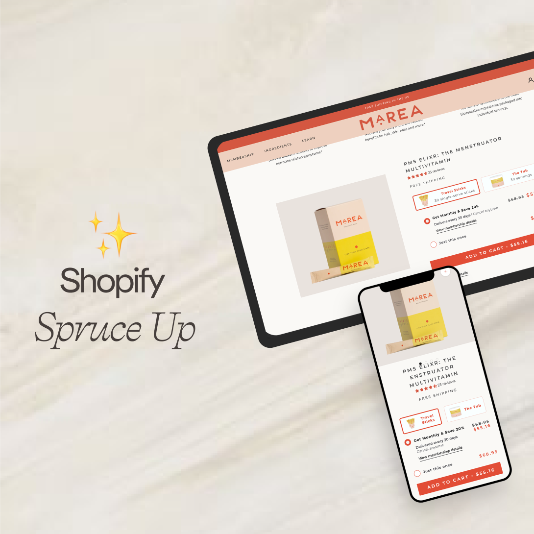 Shopify CRO Spruce Up